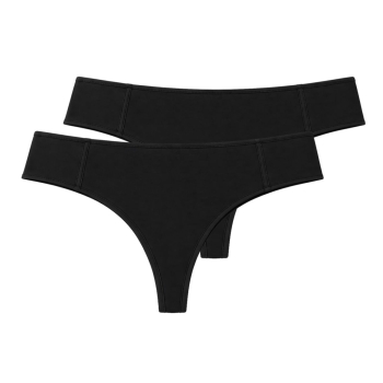 Preview: Pompadour Damen Strings Cotton Light 2er Pack Stringtangas