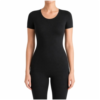 Pompadour Damen halbarm Unterhemd Intime Shirt 1/4 Arm Micro Modal