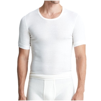 Sangora by Conta Herren halbarm Unterhemd Angora/Baumwolle Jacke 1/4 Arm