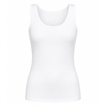 Preview: Pompadour Damen Unterhemden Feinripp 3er Pack Achselhemden