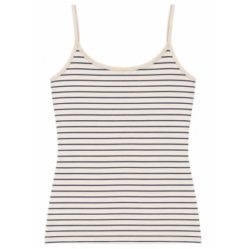 Preview: Pompadour Damen Unterhemd Fashion Trägerhemd