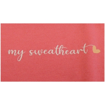 Preview: Pompadour Damen kurzarm Shirt Loungewear