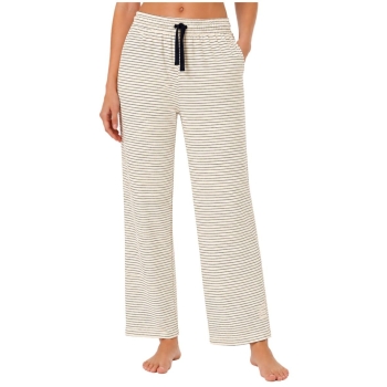 Pompadour Damen lange Schlafhose Loungewear Pyjamahose