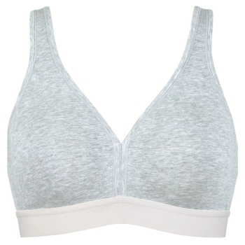 Preview: Naturana Sport-BH ohne Bügel Athleisure Soft-BH Baumwolle