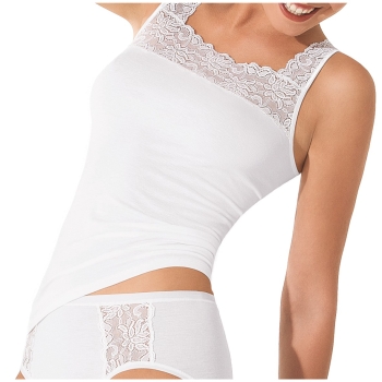 Pompadour Damen Achseltop Nostalgie 3er Pack