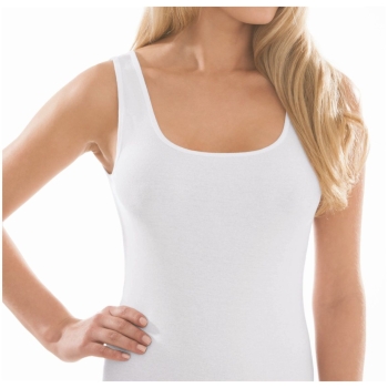 Preview: Pompadour Damen Unterhemden Organic Cotton 2er Pack Achselhemden
