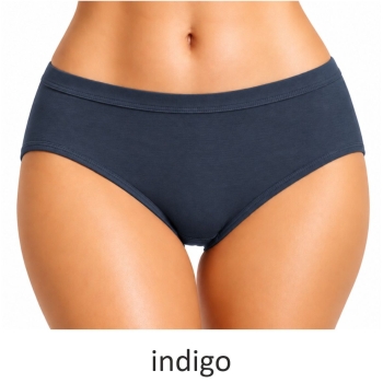 Preview: Pompadour Damen Slip Cotton Midislip
