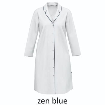 Seidensticker Damen langarm Nachthemd lang Nightwear