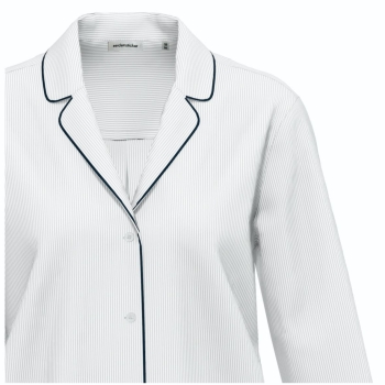 Seidensticker Damen langarm Nachthemd lang Nightwear