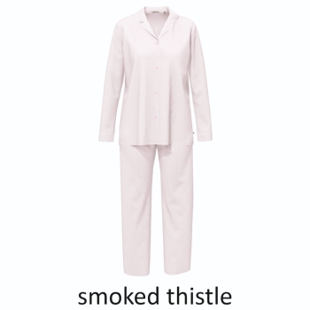 Seidensticker Damen langer Schlafanzug Nightwear Pyjama lang