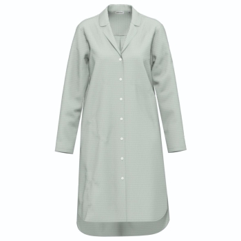 Seidensticker Damen langarm Nachthemd lang Nightwear