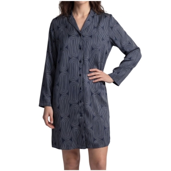 Seidensticker Damen langarm Nachthemd Nightwear Classic