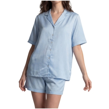 Seidensticker Damen kurzer Schlafanzug Nightwear Classic Pyjama kurz