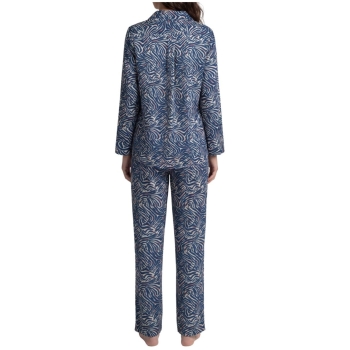 Preview: Seidensticker Damen langer Schlafanzug Nightwear Classic Pyjama lang