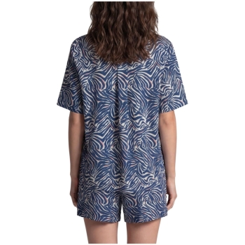 Preview: Seidensticker Damen kurzer Schlafanzug Nightwear Classic Pyjama kurz