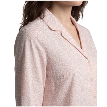 Seidensticker Damen langer Schlafanzug Nightwear Classic Pyjama lang