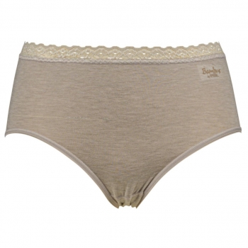 Speidel Damen Midislip mit Spitze Bambus Fashion
