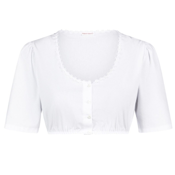 Preview: Nina von C. Dirndl-Bluse halbarm Marlene