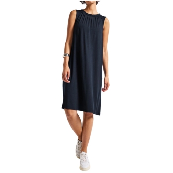 Street One Damen Kleid ohne Arm knielang