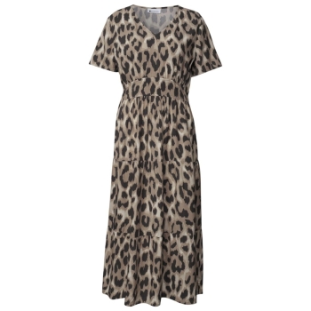 Preview: Street One Damen Sommerkleid mit Leo-Muster