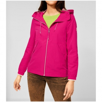 Street One Damen Jacke Windbreaker mit Kapuze