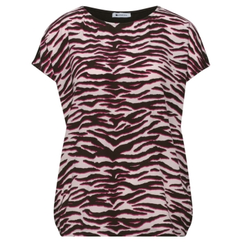 Preview: Street One Damen kurzarm Shirt Dropped Shoulders