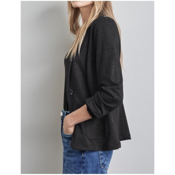 Street One Damen Melange-Look Blazer