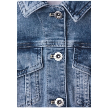 Preview: Street One Damen Jeansjacke mit Brusttaschen Denim Casual