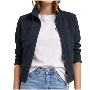 Street One Damen Jacke mit Zipper und Brusttaschen
