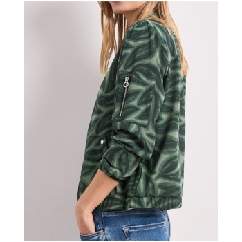 Preview: Street One Damen Jacke mit Blouson-Kragen