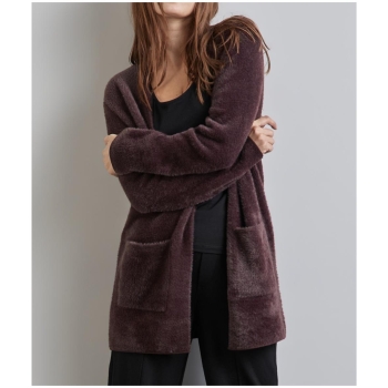 Street One Damen Strickjacke Federgarn