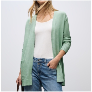 Street One Damen Strickjacke offener cosy Cardigan