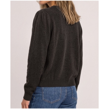 Preview: Street One Damen Cardigan mit Rundhals Strickjacke