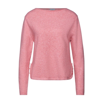 Street One Damen Pullover Schlitz-Detail