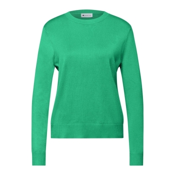 Preview: Street One Damen Pullover Basic Feinstrick