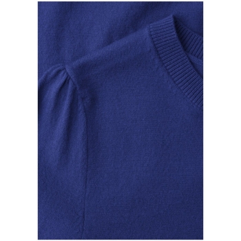 Preview: Street One Damen halbarm Strickpullover mit Puffärmeln