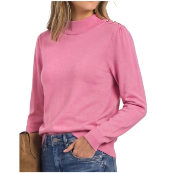 Street One Damen Pullover mit Turtle Neck