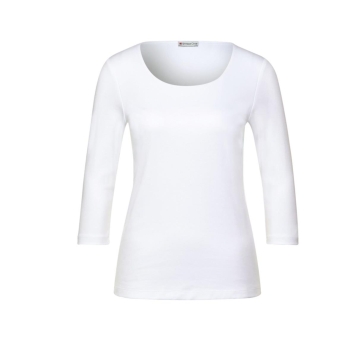 Street One Damen Shirt 3/4 Arm Uni