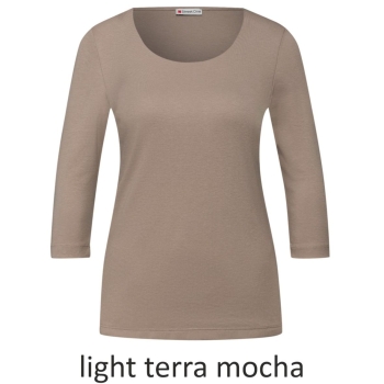 Street One Damen Shirt 3/4 Arm Uni