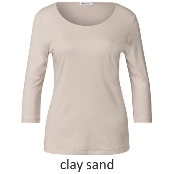Preview: Street One Damen Shirt 3/4 Arm Uni