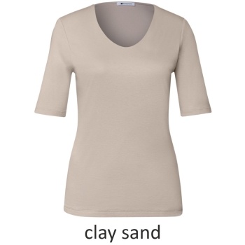 Street One Damen 1/2 Arm Shirt Basic Palmira