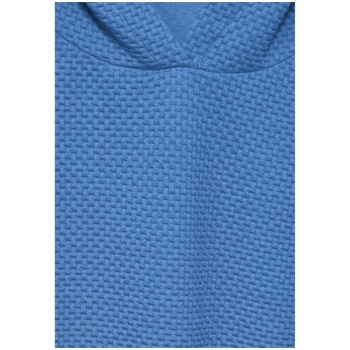 Street One Damen 3/4 Arm Shirt Kapuze Struktur