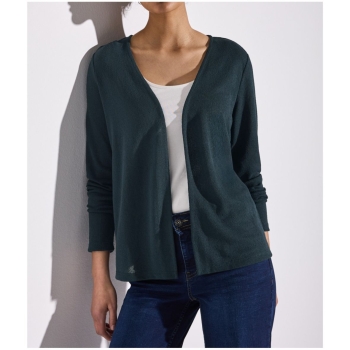 Street One Damen Jacke Strick-Look