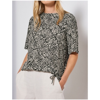 Street One Damen T-Shirt Material-Mix
