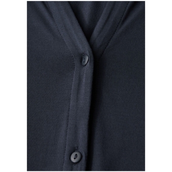 Preview: Street One Damen halbarm Shirt Tunika-Look Split Neck