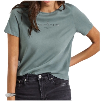 Street One Damen 1/4 Arm Shirt Rundhalsausschnitt T-Shirt