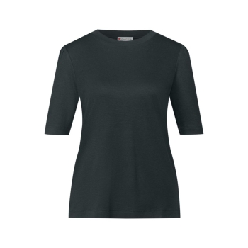 Preview: Street One Damen T-Shirt Basic mit Raffung