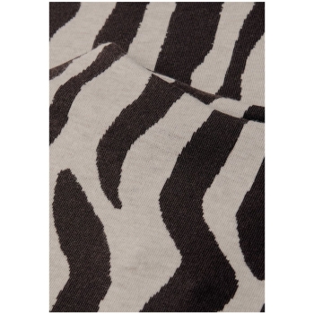 Preview: Street One Damen langarm Shirt Turtleneck mit Zebra Print