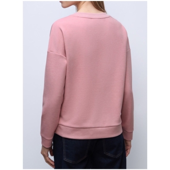 Preview: Street One Damen langarm Shirt mit Ripp-Detail