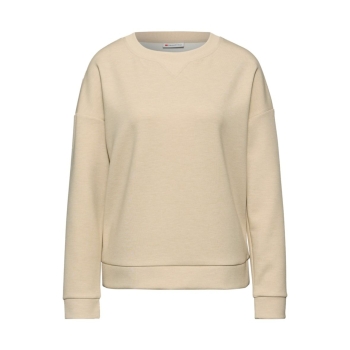 Street One Damen langarm Shirt mit Ripp-Detail